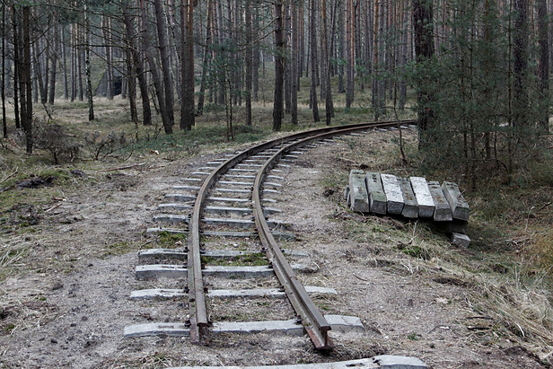 Militärfeldbahn Świnoujście Przytor (km 1,1): Strecke