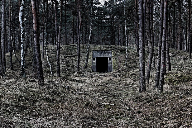 Militärfeldbahn Świnoujście Przytor: Munitionsbunker