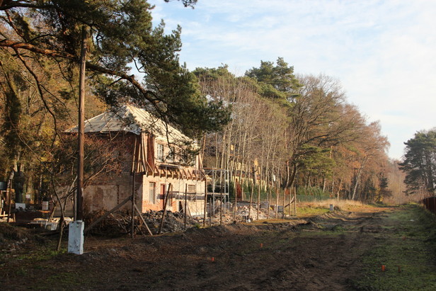 Bauarbeiten Trzesacz - Pogorzelica 2011