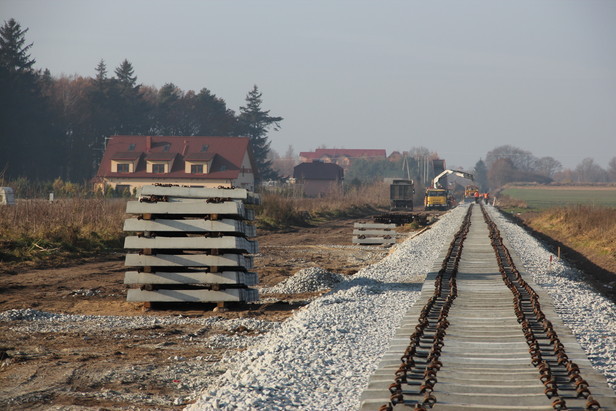 Bauarbeiten Trzesacz - Pogorzelica 2011