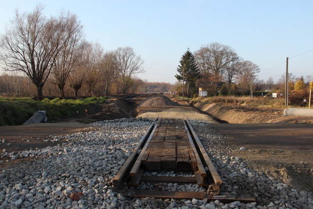 Bauarbeiten Trzesacz - Pogorzelica 2011