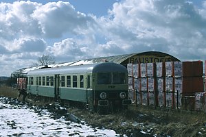 Triebwagen in Doluje (<i>Neuenkirchen</i>)