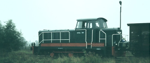 Werkbahn Zuckerfabrik Szczecin Gumience - Scheune