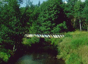 Bruecke vor Lobez