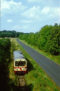 Blick von Autobahnbrücke